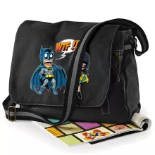 Batman Schultertasche “Batman und Robin” – Parodie auf One Piece