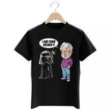 T-shirt Enfant Dark Vador « Un père pas si inconnu que ça... :) (Version Originale) » – Parodie Star Wars