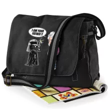 Sac à bandoulière Dark Vador « Un père pas si inconnu que ça... :) (Version Originale) » – Parodie Star Wars