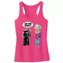 Darth Vader Kinderen Meisjes Tank Top “Darth Vader en George Lucas - I am your Father” – Star Wars parodie