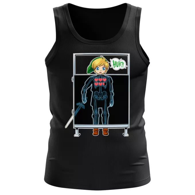 Men Tank Tops Parody of Zelda Link