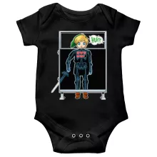 Traje de bebé de manga corta Parodias de videojuegos