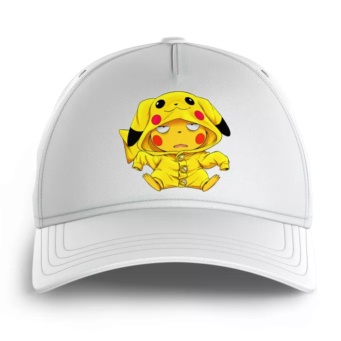 Bonés de Verão para crianças Paródia Pokémon Pikachu