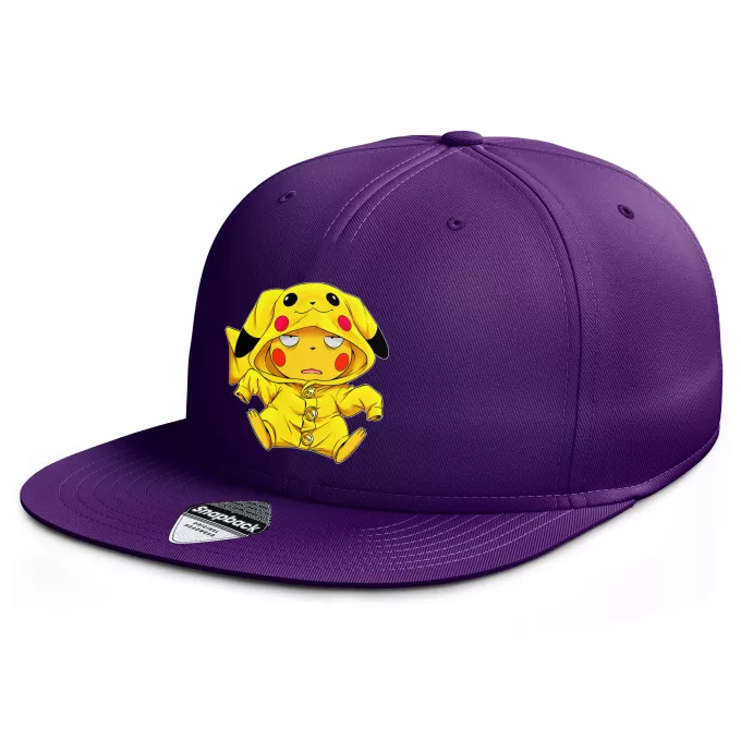 Boné de Rapper Paródia Pokémon Pikachu