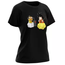 T-shirt Femme Sangoku « Feu Rouge ;) » – Parodie Super Mario