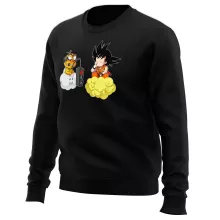 Son Goku Sweater “Son Goku and Lakitu” – Super Mario parody