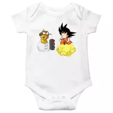 Body bébé Sangoku « Feu Rouge ;) » – Parodie Super Mario