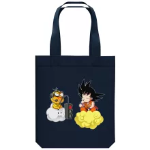 Borsa Tote Bag in cotone organico Parodie di Manga
