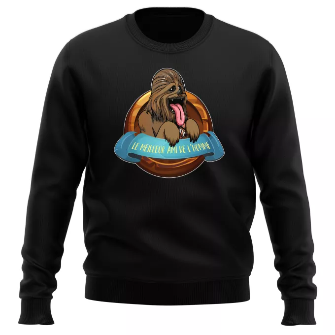 Pulls Parodie Star Wars Le Meilleur Ami de l'Homme... - Chewbacca