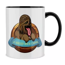 Mug Chewbacca « Le Meilleur Ami de l'Homme... » – Parodie Star Wars