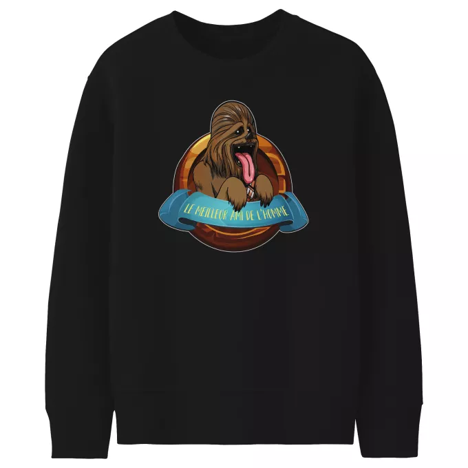 Pulls Enfants Parodie Star Wars Le Meilleur Ami de l'Homme... - Chewbacca