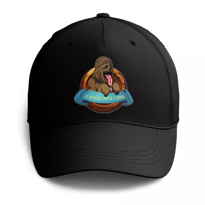 Casquettes Parodie Star Wars Le Meilleur Ami de l'Homme... - Chewbacca