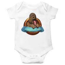 Body bébé Chewbacca « Le Meilleur Ami de l'Homme... » – Parodie Star Wars