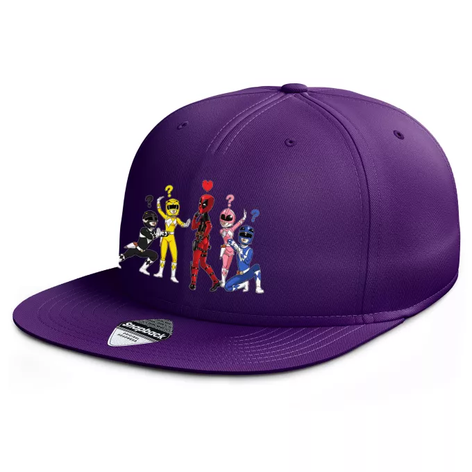 Cappello da rapper Paoridia Deadpool Deadpool e Power Rangers