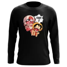 T-Shirts de manga comprida – One Piece de parodia