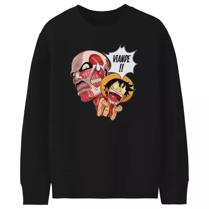 Camisolas para crianças Paródia One Piece