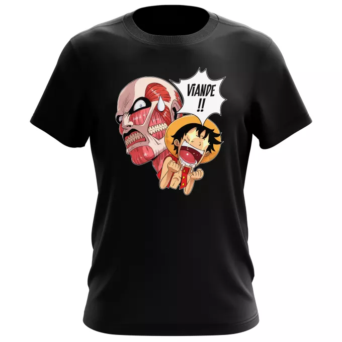 T-shirts de homem Paródia One Piece