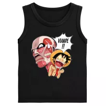 Camisola de alças crianças rapaz – One Piece de parodia
