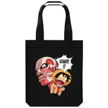 Saco (Tote Bag) de algodão orgânico Paródias mangá