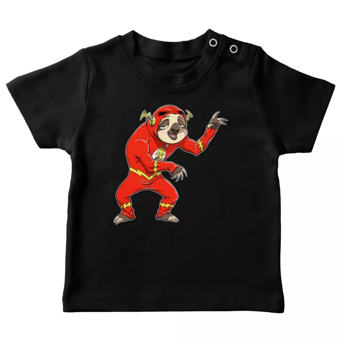 T-shirts para bebés Paródia Flash Flash