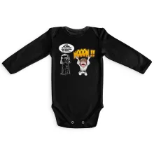 Body bébé manches longues Luke Skywalker « Luke Life Episode I : Un père qui craint » – Parodie Star Wars