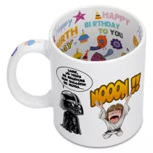 Mug Luke Skywalker « Luke Life Episode I : Un père qui craint » – Parodie Star Wars
