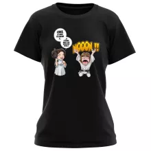T-shirt Femme Luke « Luke Life Episode II : Une soeur indigne » – Parodie Star Wars