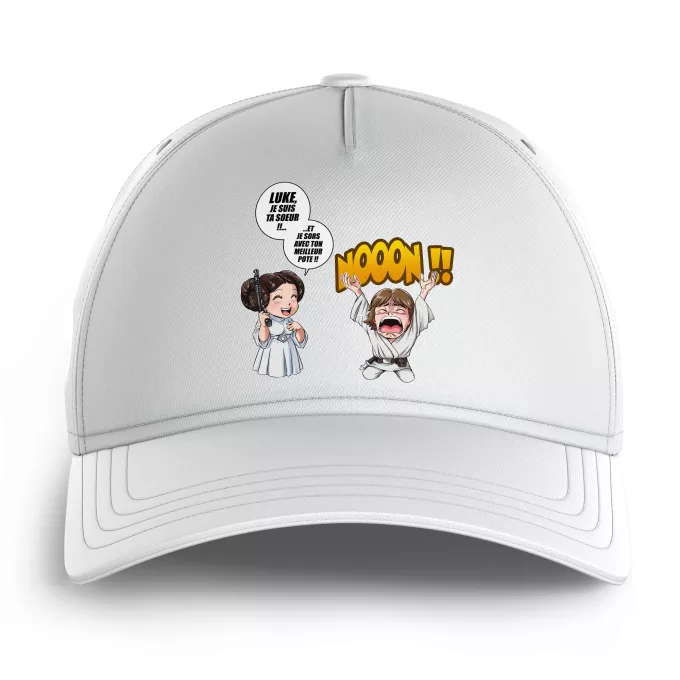 Casquettes Enfants Parodie Star Wars Luke Life Episode II : Une soeur indigne :) - Leila Skywalker