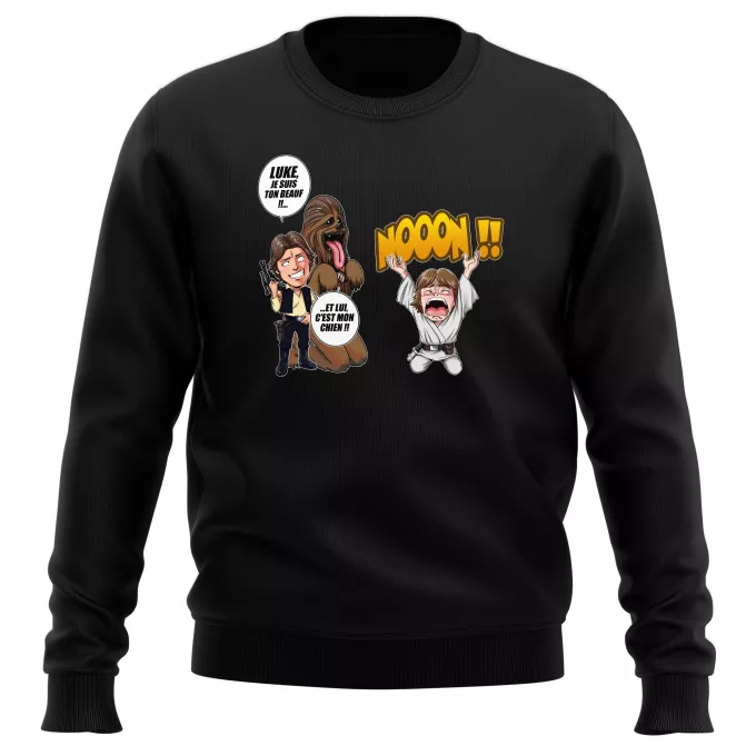 Pulls Parodie Star Wars Luke Life Episode III : Un beauf carrément beauf :) - Luke Skywalker, Chewbacca, Han Solo