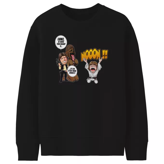 Pulls Enfants Parodie Star Wars Luke Life Episode III : Un beauf carrément beauf :) - Luke Skywalker, Chewbacca, Han Solo