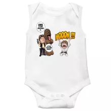 Body bébé Luke Skywalker « Luke Life Episode III : Un beauf carrément beauf » – Parodie Star Wars