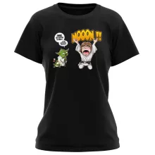 T-shirt Femme Yoda « Luke Life Episode IV : le Maître... » – Parodie Star Wars