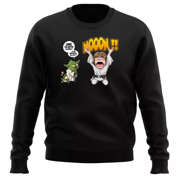 Pulls Parodie Star Wars Luke Life Episode IV : le Maître... - Yoda, Luke Skywalker