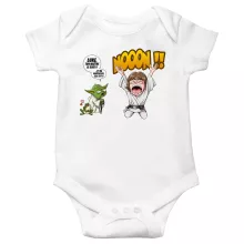 Body bébé Yoda « Luke Life Episode IV : le Maître... » – Parodie Star Wars