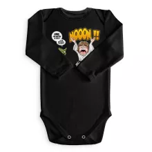 Body bébé manches longues Yoda « Luke Life Episode IV : le Maître... » – Parodie Star Wars