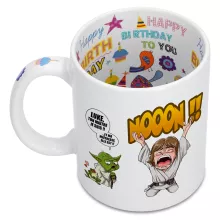 Mug Yoda « Luke Life Episode IV : le Maître... » – Parodie Star Wars