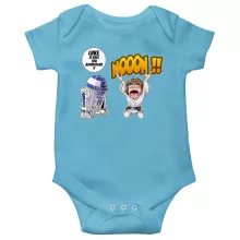 Body bébé Luke Skywalker « Luke Life Episode V : un robot...ménager !! » – Parodie Star Wars
