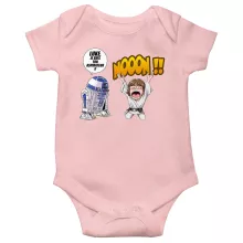 Body bébé (Filles) Luke Skywalker « Luke Life Episode V : un robot...ménager !! » – Parodie Star Wars
