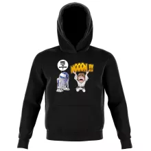 Sweat à capuche Enfant Luke Skywalker « Luke Life Episode V : un robot...ménager !! » – Parodie Star Wars
