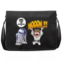 Sac à bandoulière Luke Skywalker « Luke Life Episode V : un robot...ménager !! » – Parodie Star Wars