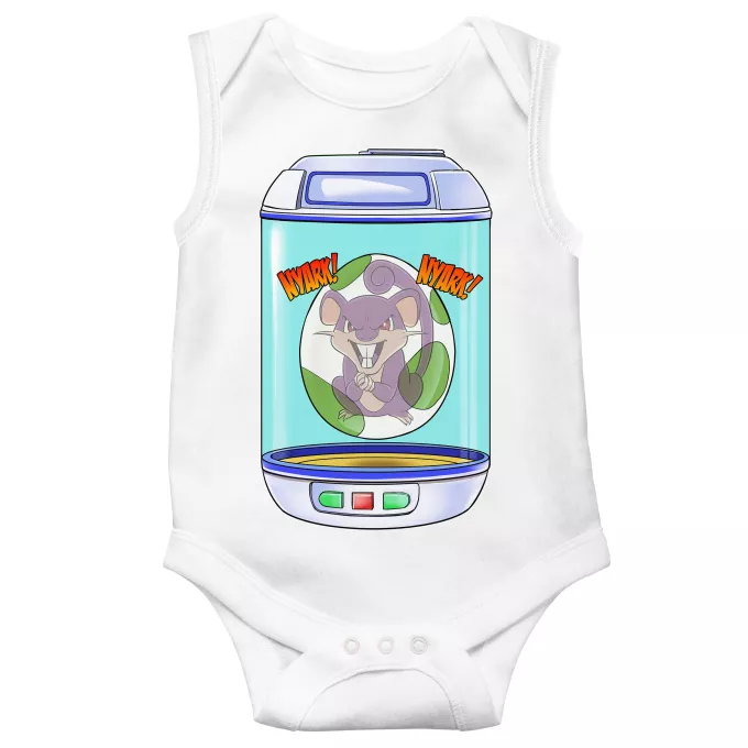 Body baby Ärmlös Parodi Pokémon Rattata