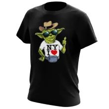 Maglietta Yoda “New York I Love” – Parodia dei Star Wars