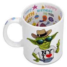 Tazza Yoda “New York I Love” – Parodia dei Star Wars