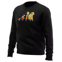 Camisola Son Goku “A Teoria da Evolução Saiyajin” – Dragon Ball Z de parodia