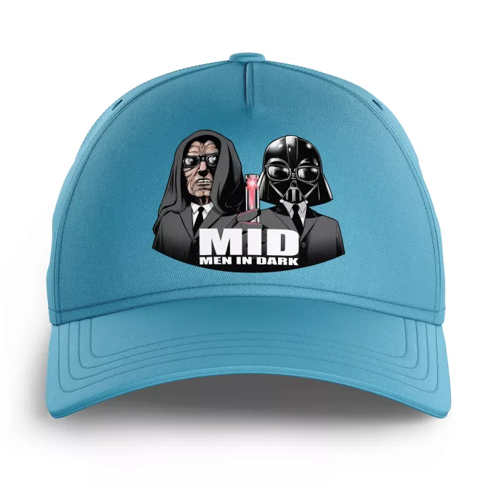 Bonés de Verão para crianças Paródia Guerra das Estrelas Darth Vader e Palpatine X MIB: Homens de Negro