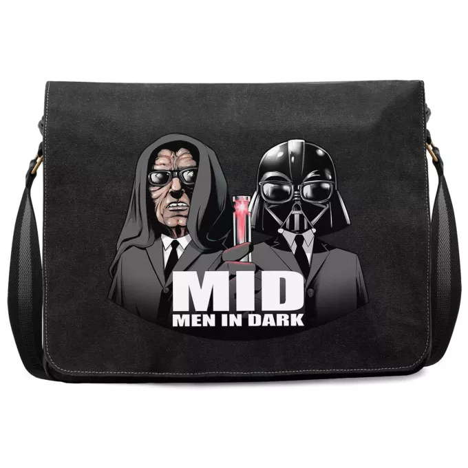 Sacos de lona Paródia Guerra das Estrelas Darth Vader e Palpatine X MIB: Homens de Negro