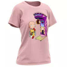 Saitama Women T-shirt – One-Punch Man parody