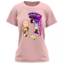 Saitama Women T-shirt – One-Punch Man parody