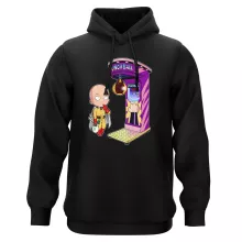 One-Punch Man Parody Black Hooded Sweatshirts - Saitama (Funny One-Punch Man Parody - High Quality Hoodie - Ref : 912)