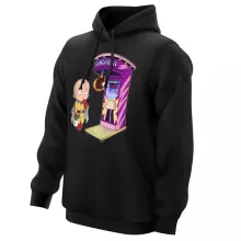 One-Punch Man Parody Black Hooded Sweatshirts - Saitama (Funny One-Punch Man Parody - High Quality Hoodie - Ref : 912)